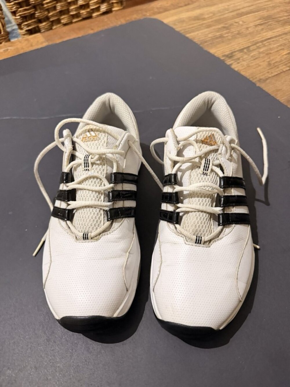 Adidas Golf Men's Spiked Golf Shoes - Men's Size 7.5 White
